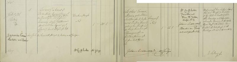 Datei:Adolf-Lorenz-Emma-Lecher-heirat-5-10-1884-Wien-Pfarre-Rossau.jpg